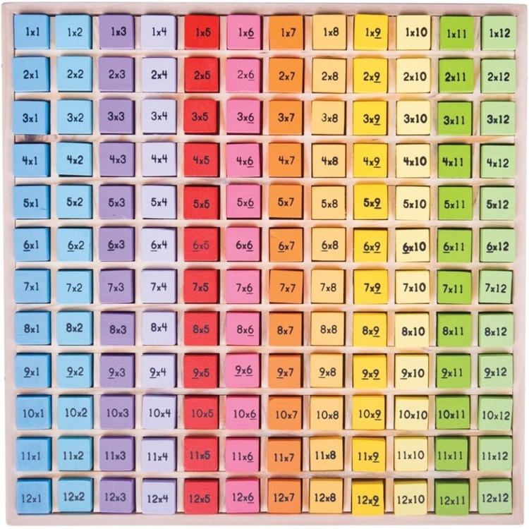 Bigjigs Times Table Tray