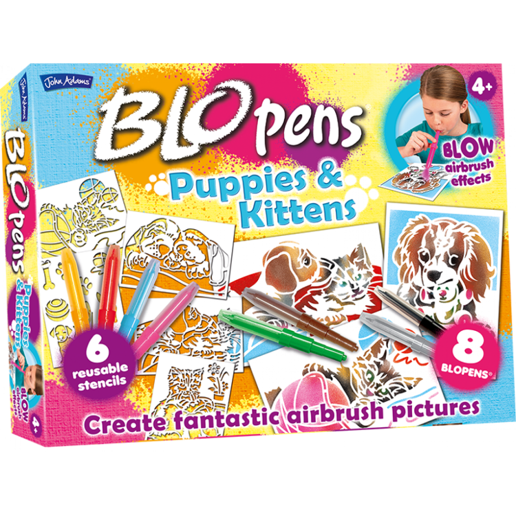 BloPens Puppies & Kittens Set - Plaza Toymaster