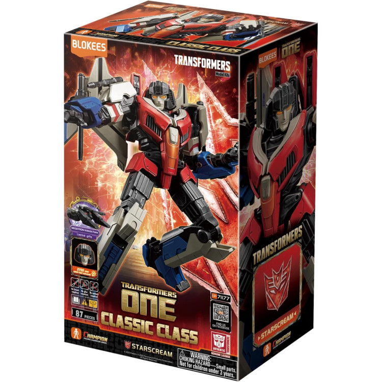 Blokees Transformers One Classic Class Starscream