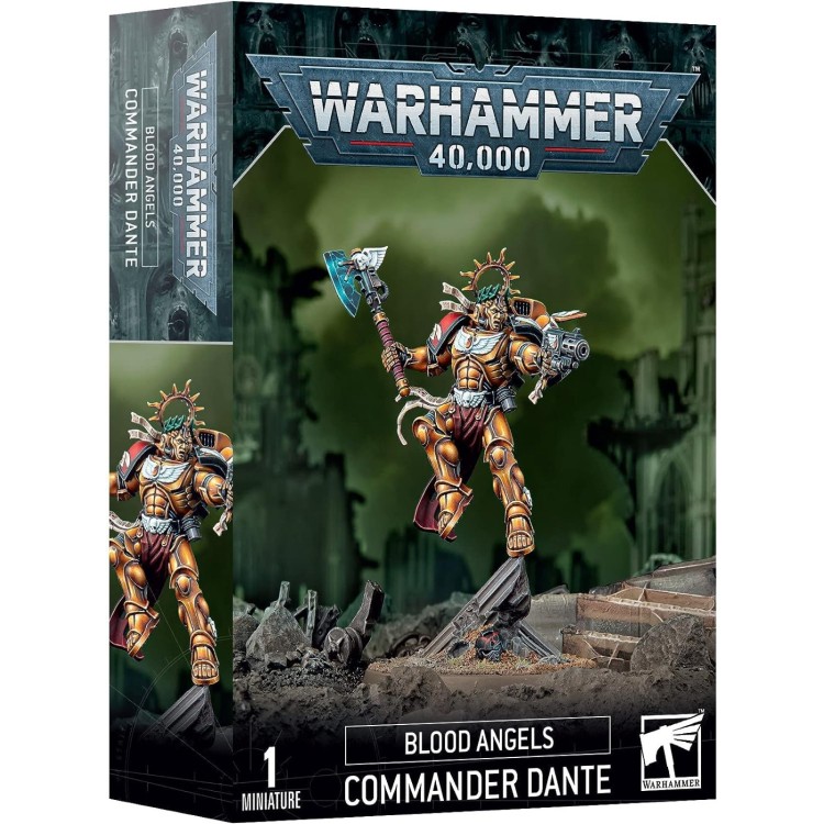 Warhammer 40000 Blood Angels Commander Dante