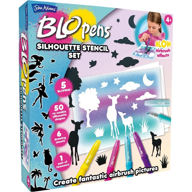 BloPens Silhouette Stencil Set