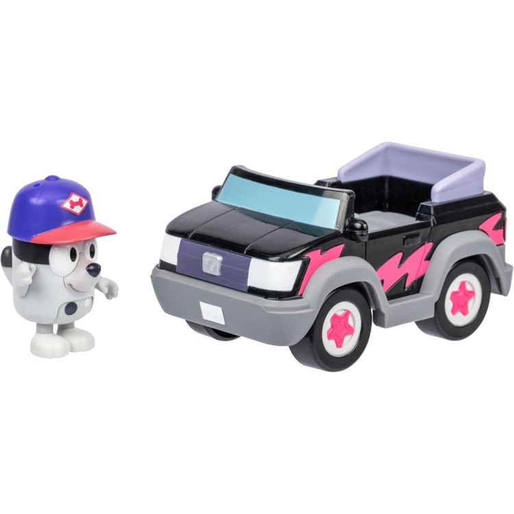 Bluey Basic Vehicle - Pizza Girls Vehicle with Muffin