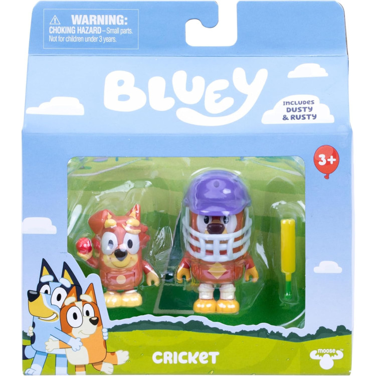 Bluey Figure 2 Pack - Cricket