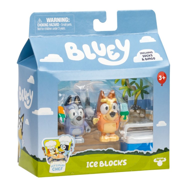 Bluey Figure 2 Pack - Ice Block Glaces