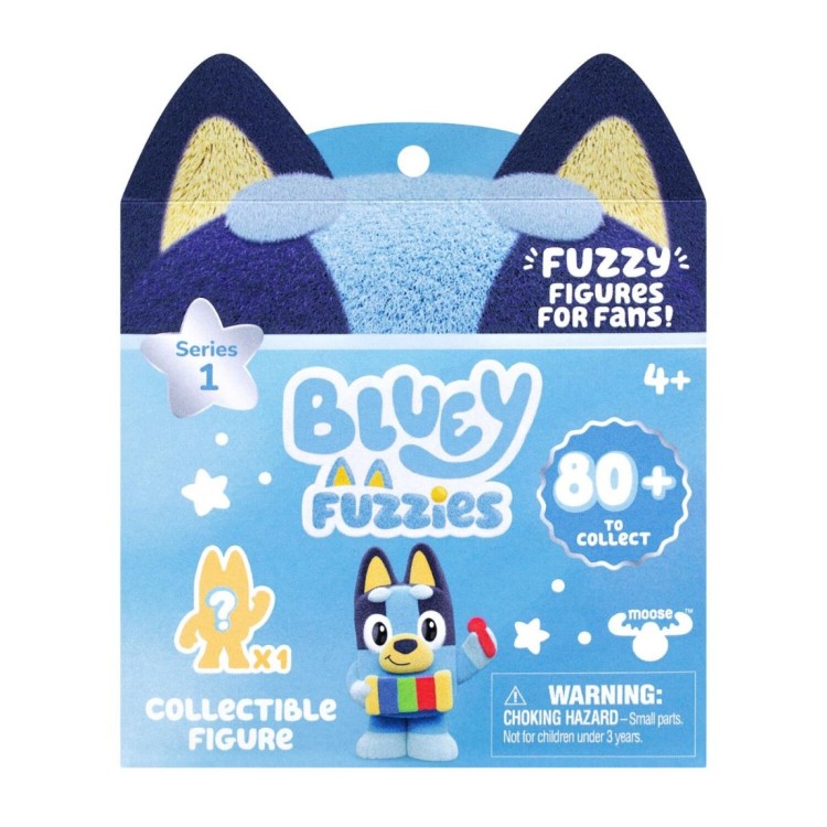 Bluey Fuzzies Collectible Figure Single Pack