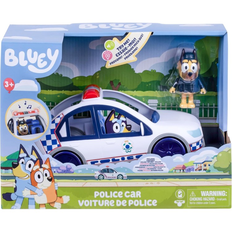 Bluey Police Car