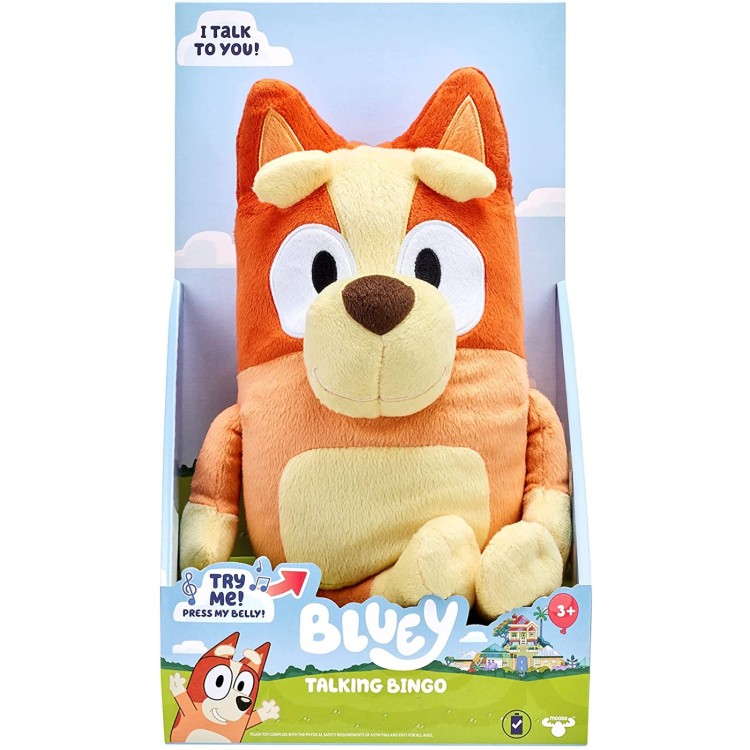 Bluey Talking Bingo Soft Toy