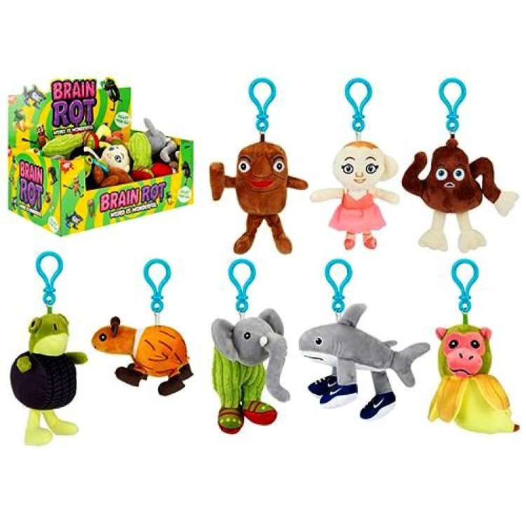 Italian Brain Rot Clip-on Plush