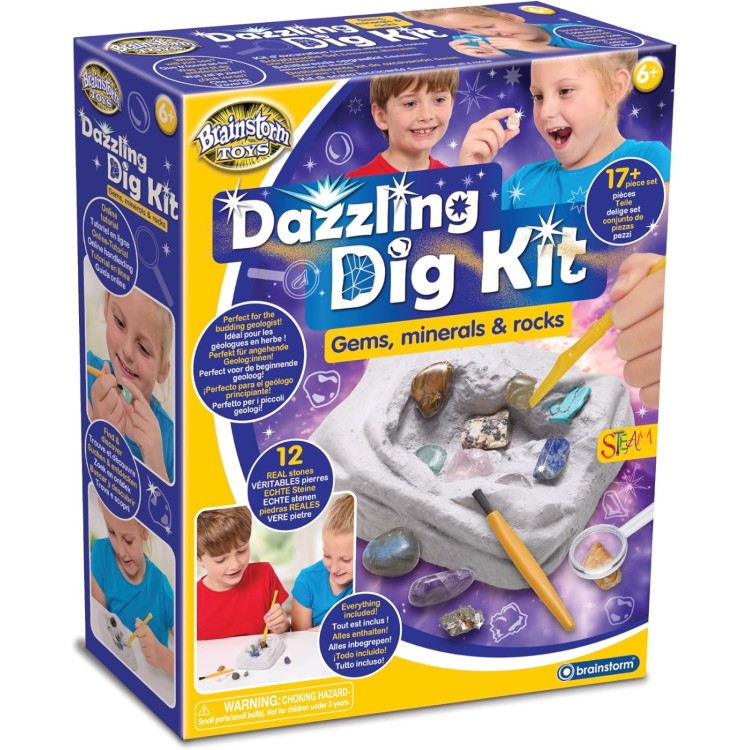 Brainstorm Toys Dazzling Dig Kit