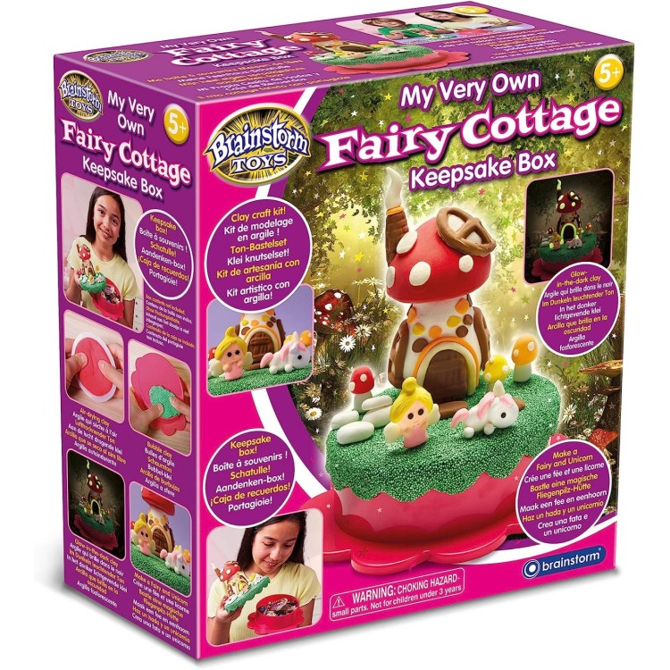Brainstorm Toys My Very Own Fairy Cottage Keepsake Box