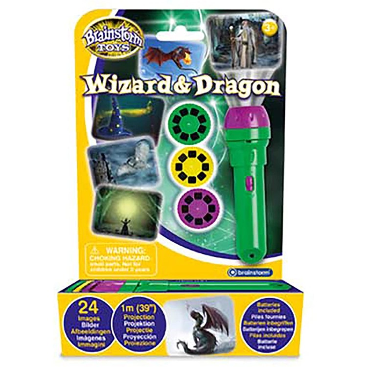 Brainstorm Toys Wizard & Dragon Torch & Projector