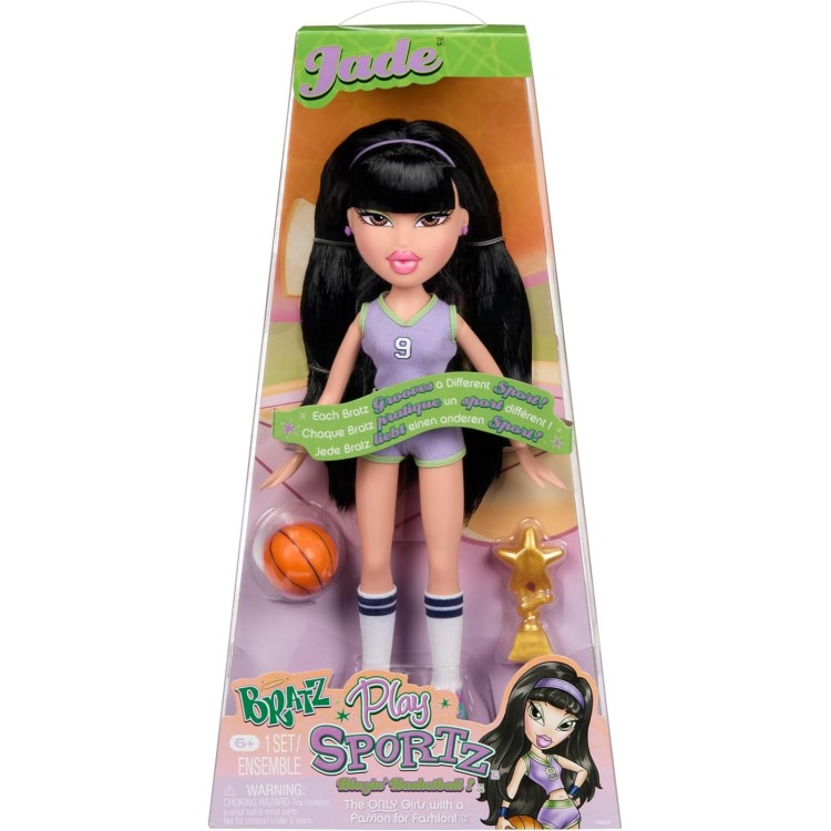 Bratz Play Sportz Doll - Jade Blazin Basketball