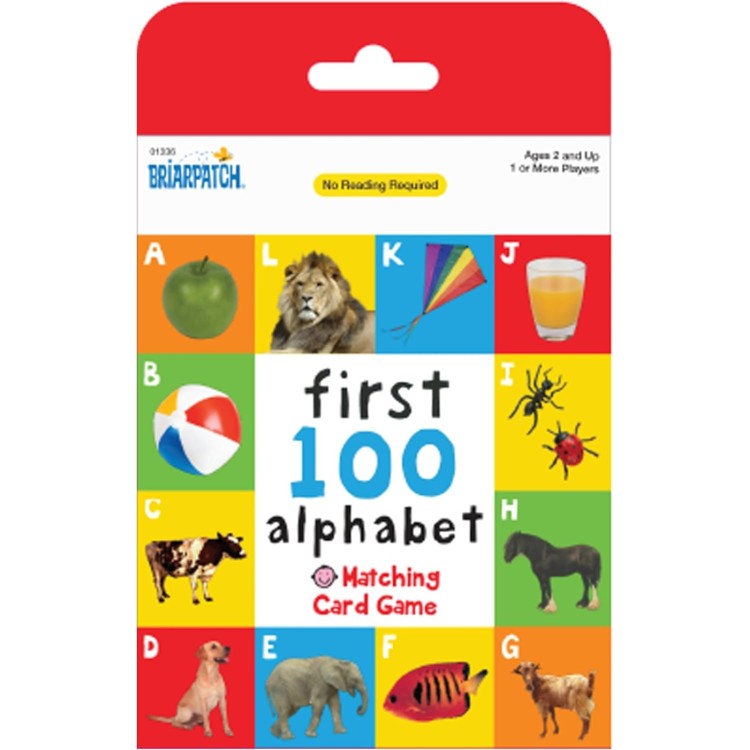 Briarpatch First 100 Alphabet Matching Card Game