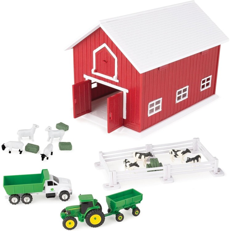 Britains 1:64 John Deere Barn Playset