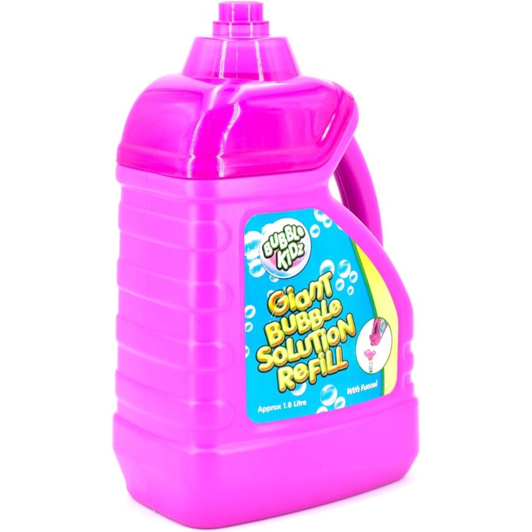 Bubble Kidz Giant Bubble Solution Refill Bottle 1.8 Litre 
