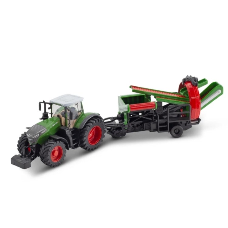 Burago Farm Fendt 1050 Vario Tractor with Cultivator