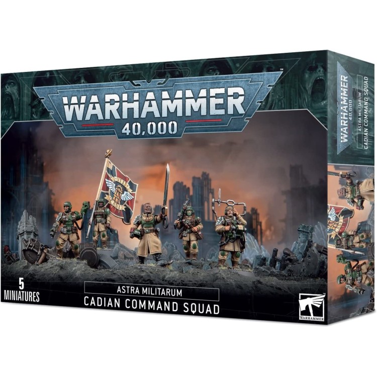 Warhammer 40000 Astra Militarum Cadian Command Squad
