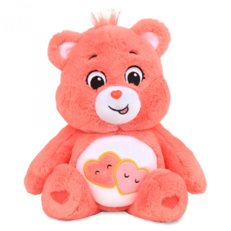 Care Bears Beanie Love-A-Lot Bear 9