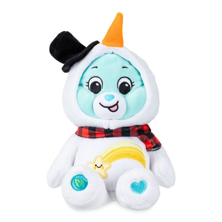 Care Bears Christmas Snowman Wish Bear 22cm Soft Toy
