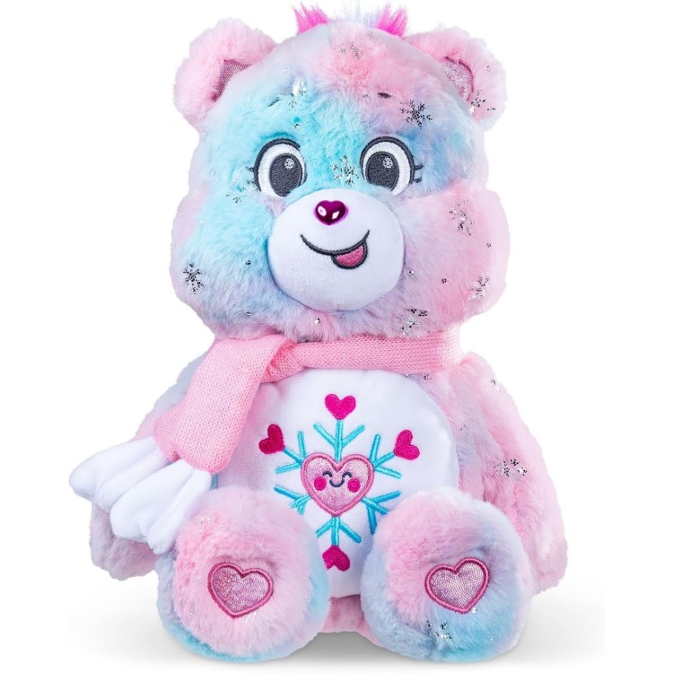 Care Bears Snowflake Sparkle Bear 35cm Soft Toy
