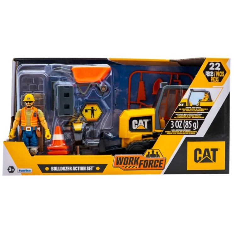 CAT Workforce Bulldozer Action Set