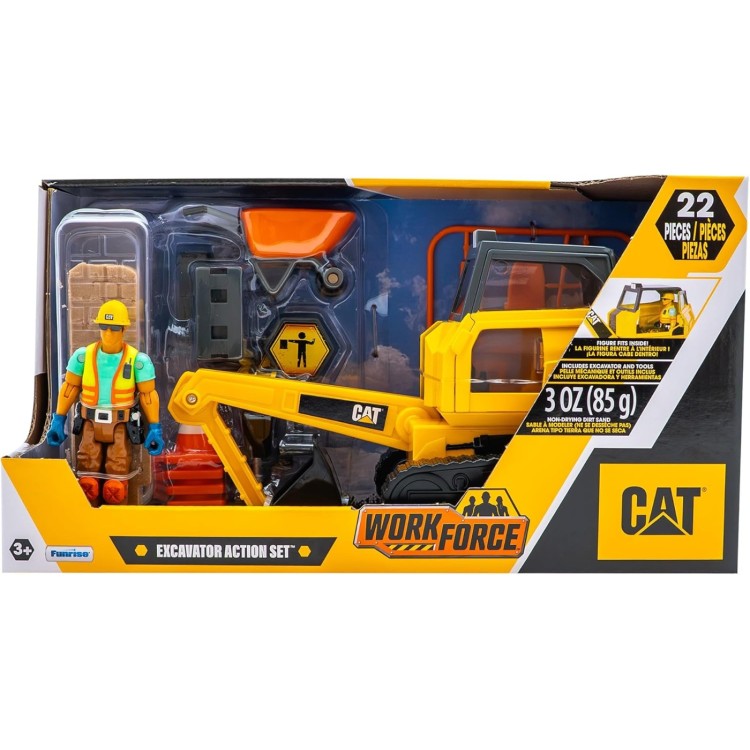 CAT Workforce Excavator Action Set