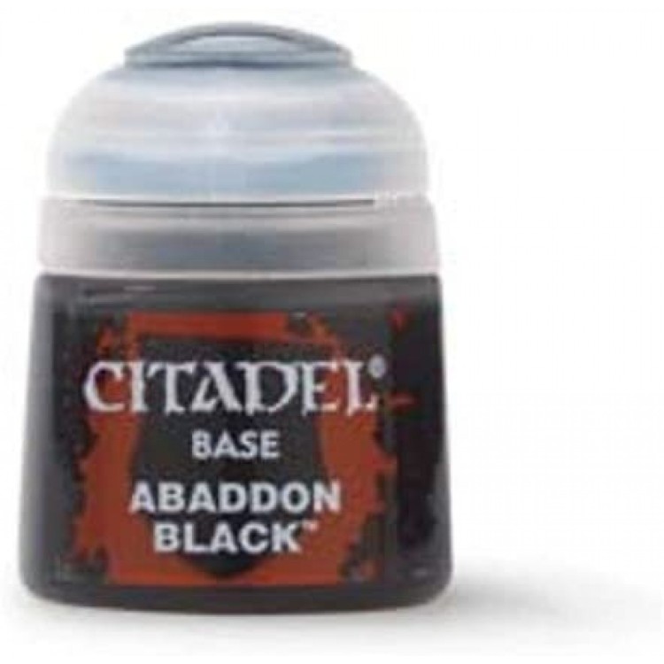 Citadel Base Paint Abaddon Black 12ml
