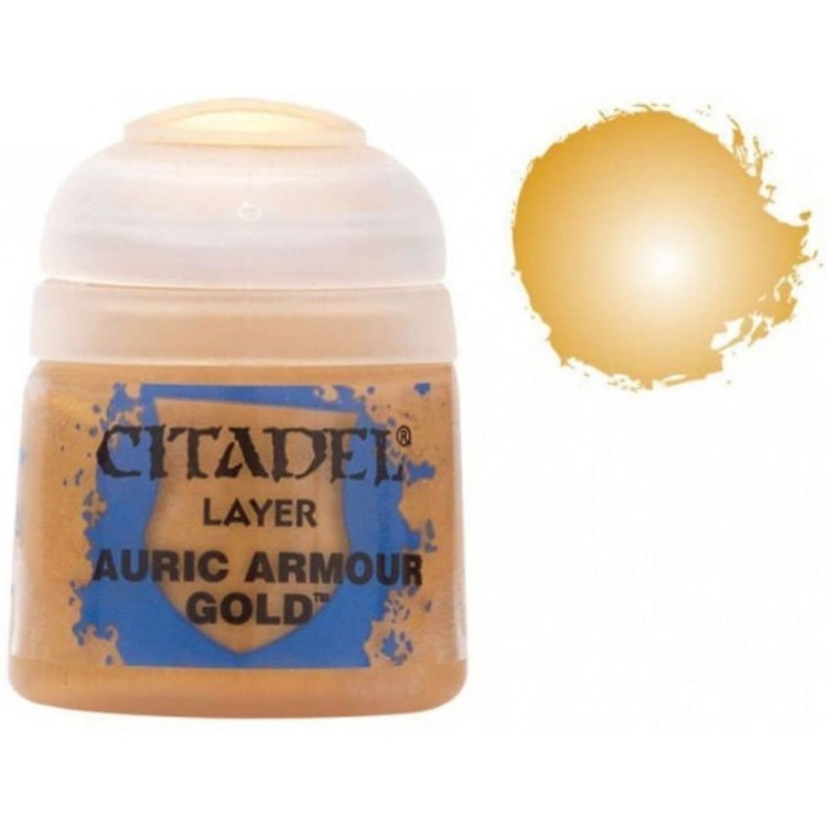 Citadel Layer Paint Auric Armour Gold 12ml