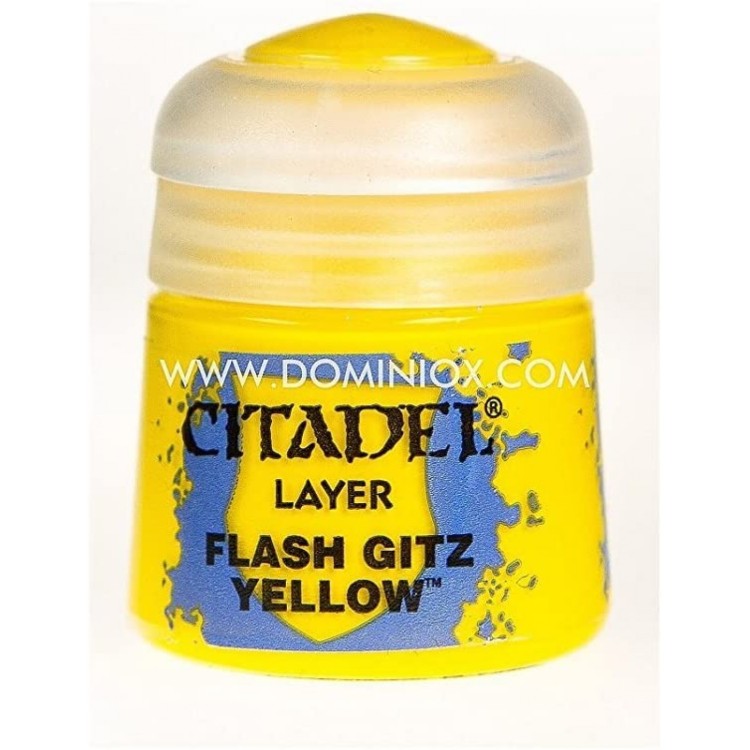 Citadel Layer Paint Flash Gitz Yellow 12ml