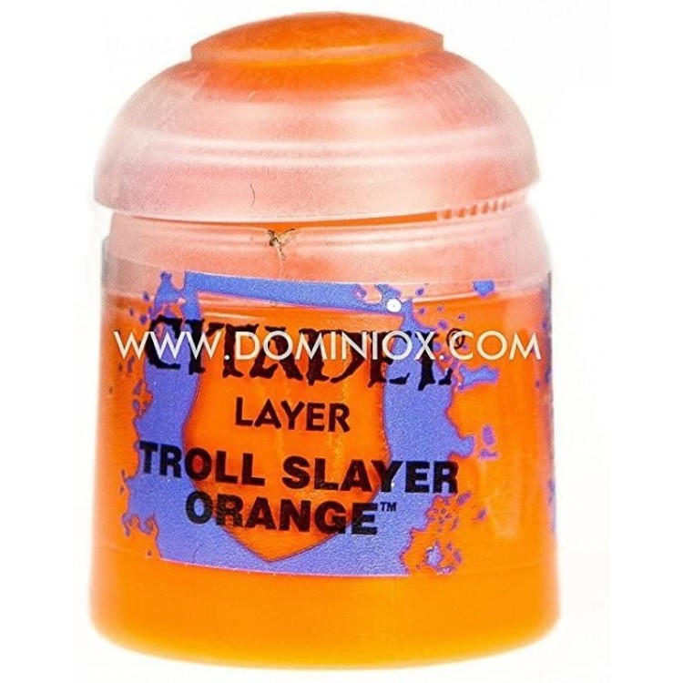 Citadel Layer Paint Troll Slayer Orange 12ml