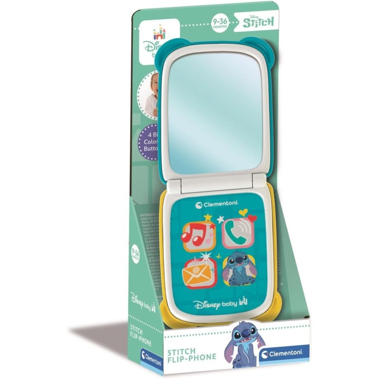 Clementoni Disney Stitch Flip Phone