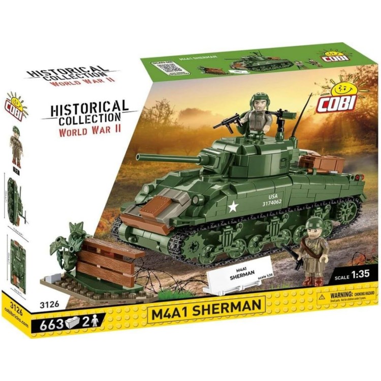 Cobi 1:35 M4A1 Sherman Tank