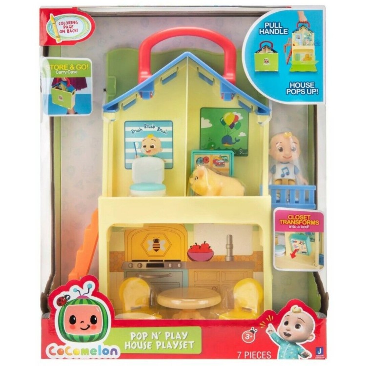 CoComelon Pop N Play House Playset