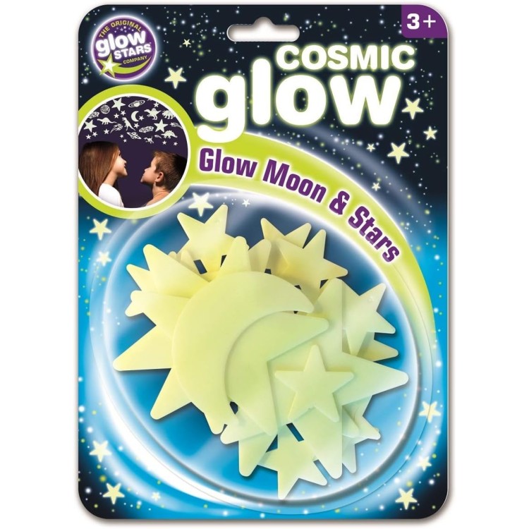 Original Glow Stars Company Cosmic Glow Moon & Stars