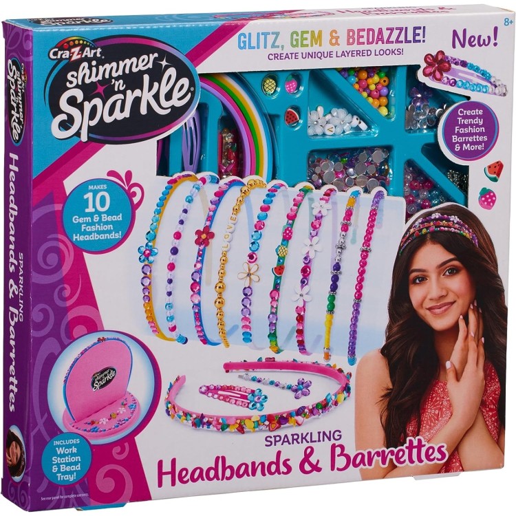 Cra-Z-Art Sparkling Headbands & Barrettes