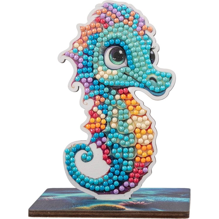 Craft Buddy Crystal Art Wild Buddies - Seahorse