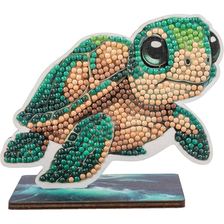 Craft Buddy Crystal Art Wild Buddies - Turtle