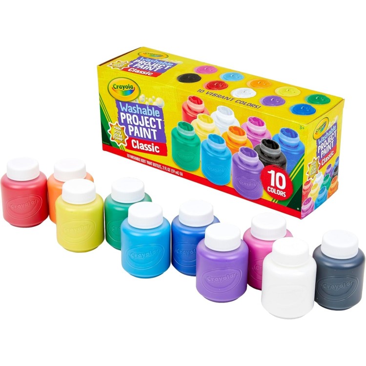 Crayola 10 Washable Paint Pots