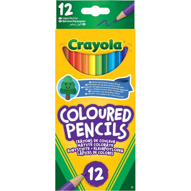 Crayola 12 Coloured Pencils