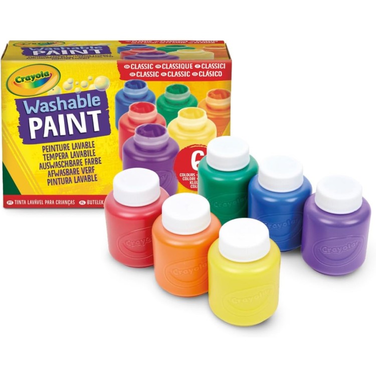 Crayola 6 Washable Paint Pots
