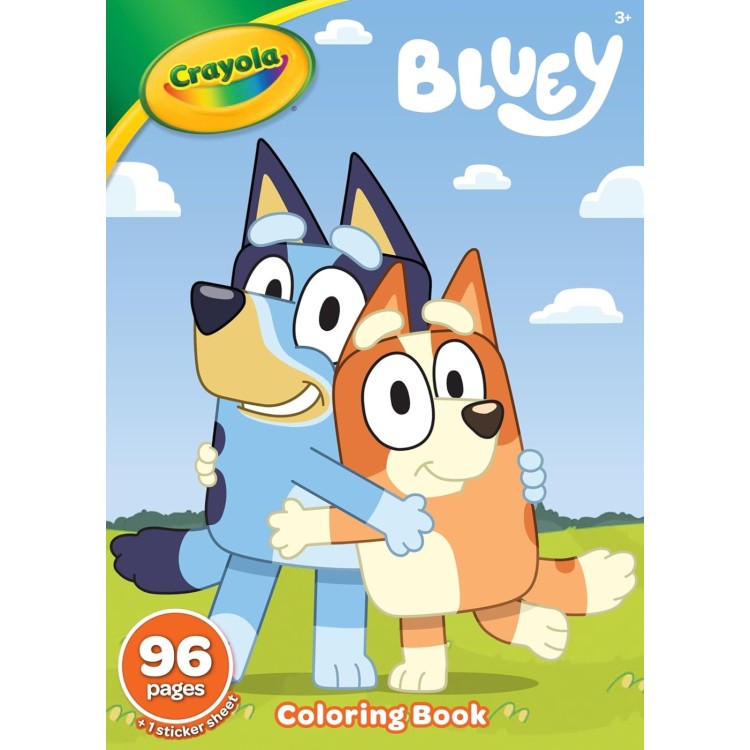 Crayola Bluey 96pg Colouring Book