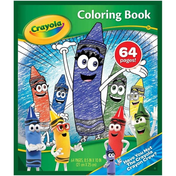 Crayola Crayon Crew 64pg Colouring Book