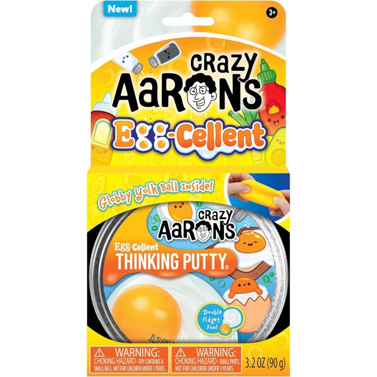 Crazy Aarons Thinking Putty - Egg-Cellent