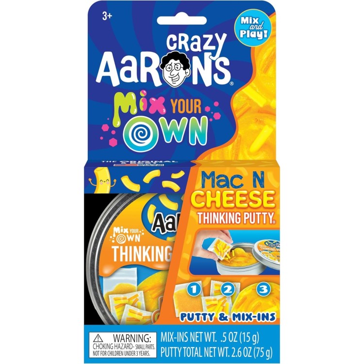 Crazy Aarons Thinking Putty - Mac N Cheese