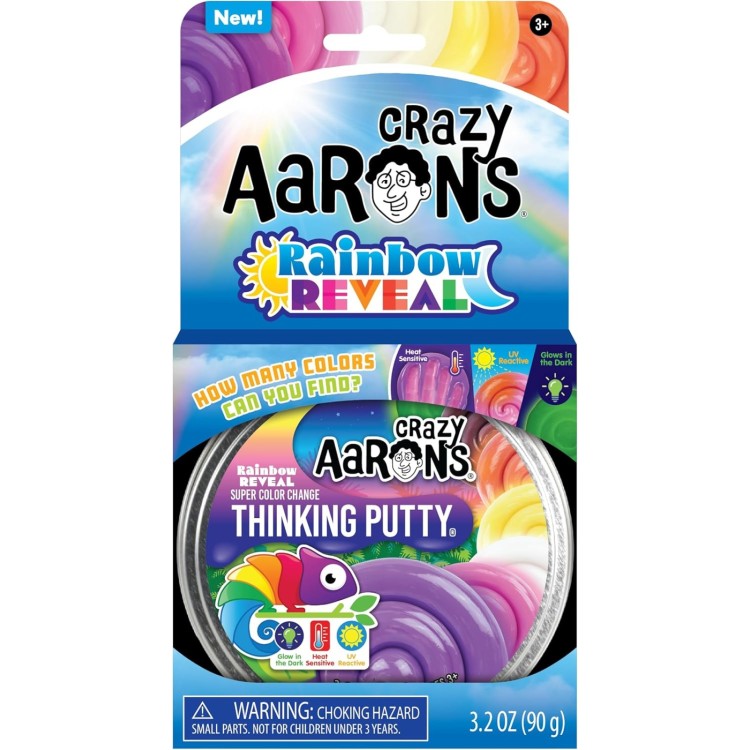 Crazy Aarons Thinking Putty - Rainbow Reveal