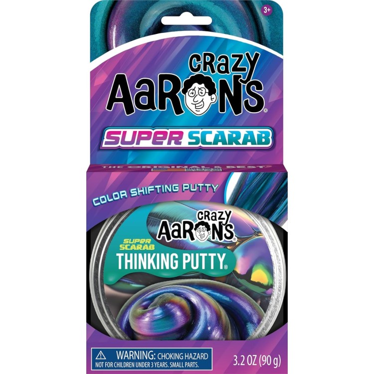 Crazy Aarons Thinking Putty - Super Scarab