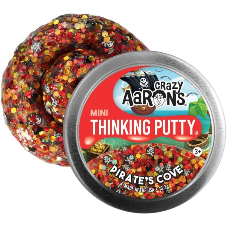 Crazy Aarons Thinking Putty Mini Tin - Pirate's Cove