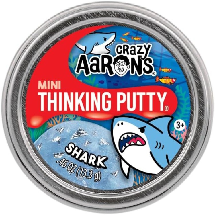 Crazy Aarons Thinking Putty Mini Tin - Shark