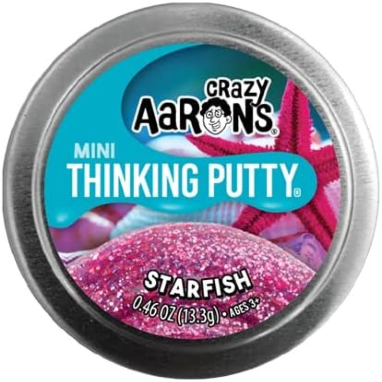 Crazy Aarons Thinking Putty Mini Tin - Starfish