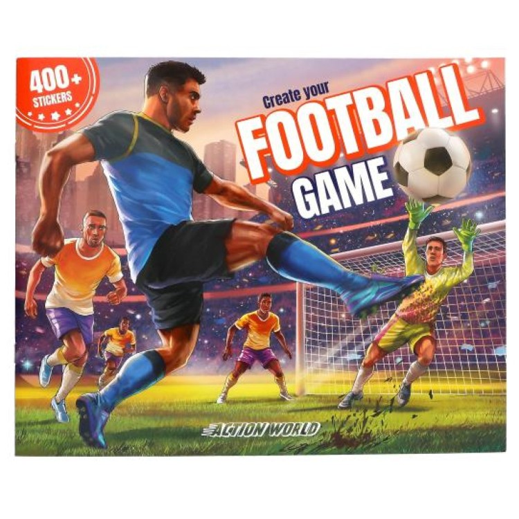 Create Your Football Games Sticker Book